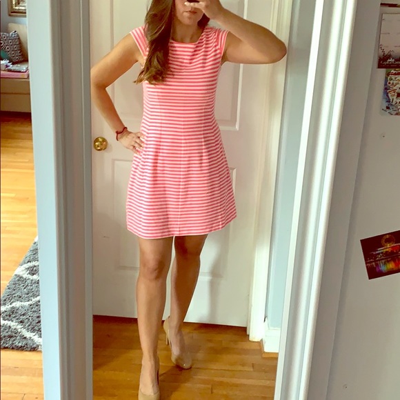 Lilly Pulitzer Dresses & Skirts - Lilly Pulitzer Briella Splash Pink Striped Dress